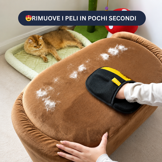 ZampeClean™️ - Guanto anti peli per Cani e Gatti