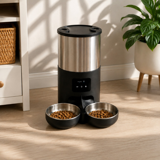 ZampeMeal™ – Distributore Automatico di Cibo Smart