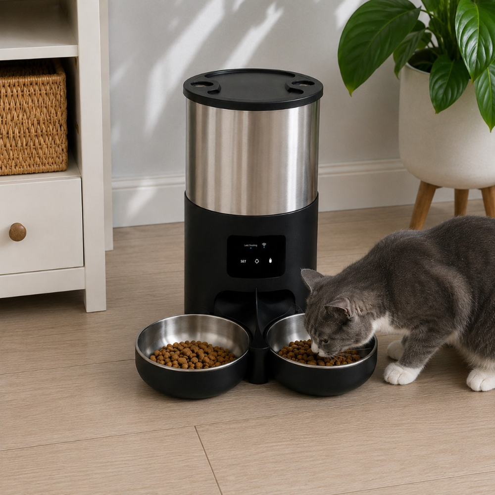 ZampeMeal™ – Distributore Automatico di Cibo Smart