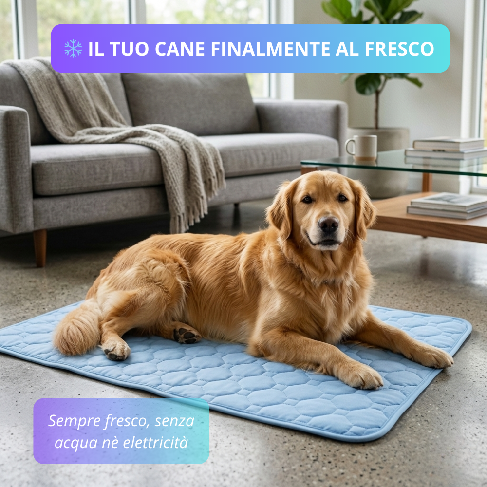 ZampeFresh™ - Tappetino rinfrescante per Cani e Gatti